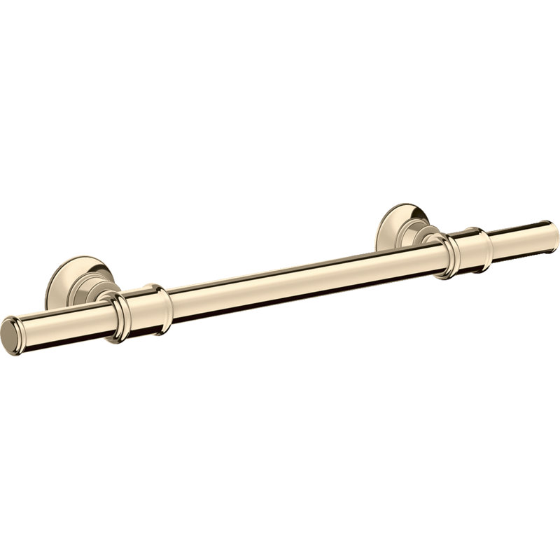 Montreux Wall Mounted Towel Bar, Polished Nickel