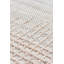 Tapis géométrique tissé à la machine en polyester ivoire Rammer-327695890