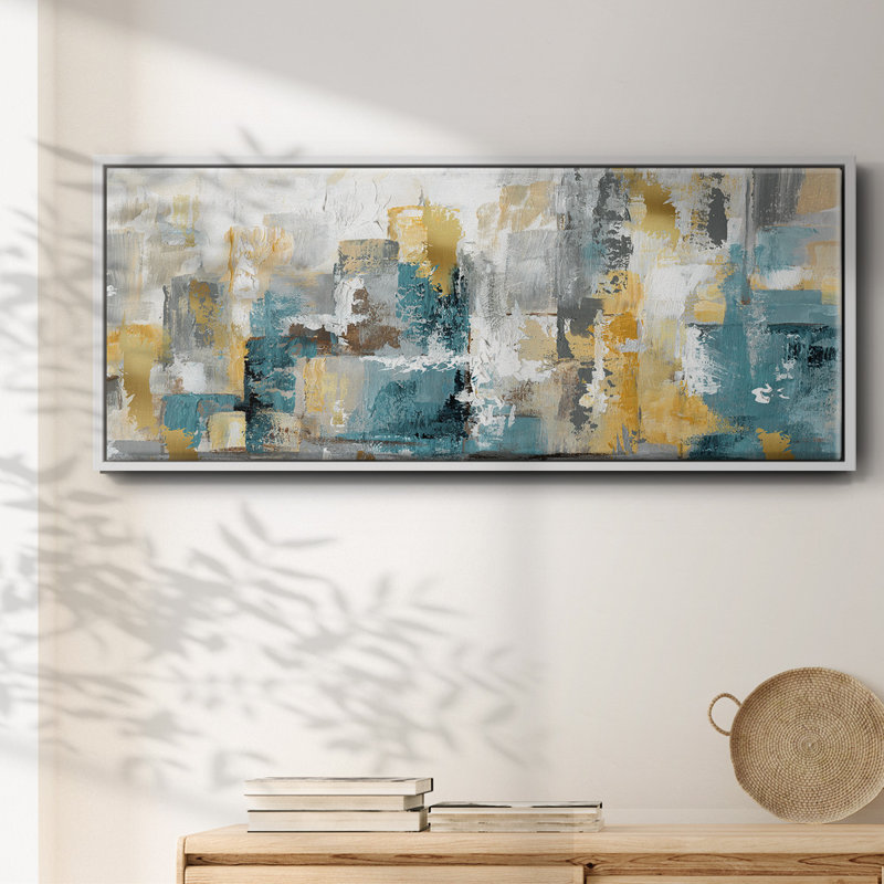 City Views I- Framed Canvas
