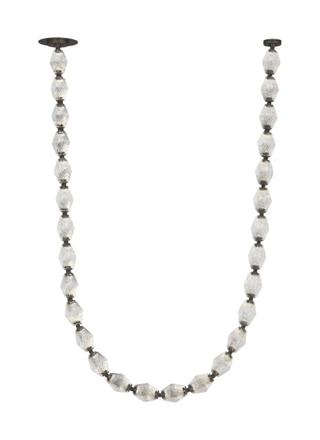 Collier 1 - Light LED Chandelier, 2700K, 89.7" H x 2" W x 2" D, 277 V