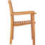 Cilla Outdoor Teak Dining Armchair