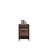 Pedestal File Cabinet with Large Drawers, Antique Dark Oak finish