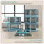 3 bacs de rangement empilables avec couvercles, roues, pliables, 18 gallons-1355541644