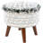 Solid Wood Accent Stool