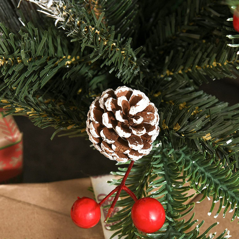 Artificial Pine Christmas Tree, 4' H