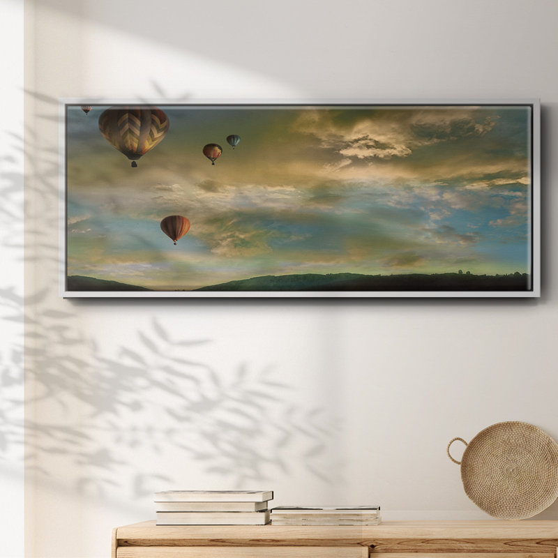 Sunset Rendezvous - Toile encadrée, H 24 po x l 60 po