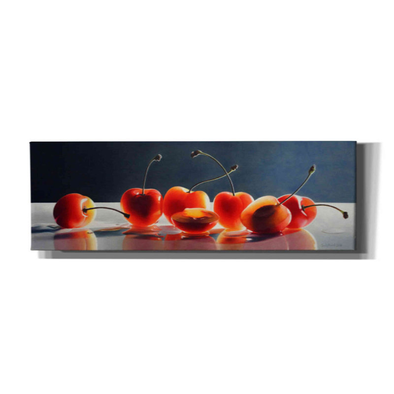Aurita Royal Rainiers par Cecile Baird, H 12 po x l 36 po x P 1,5 po