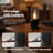 Rodge Vintage Oil Lamp Style Creative Glass USB Rechargeable Portable Camping Table Lamp