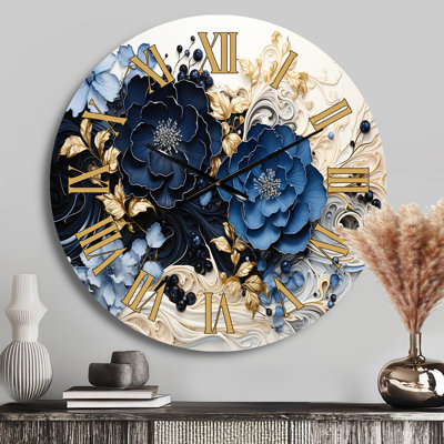 Horloge murale à encre liquide