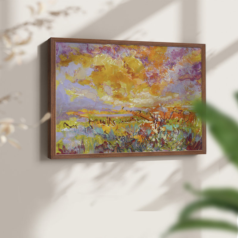 Radiance Remembered -Framed Print - Restickable, Walnut, 16" H x 20" W