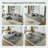 Chenille L-Shaped Sofa Couch-543412362