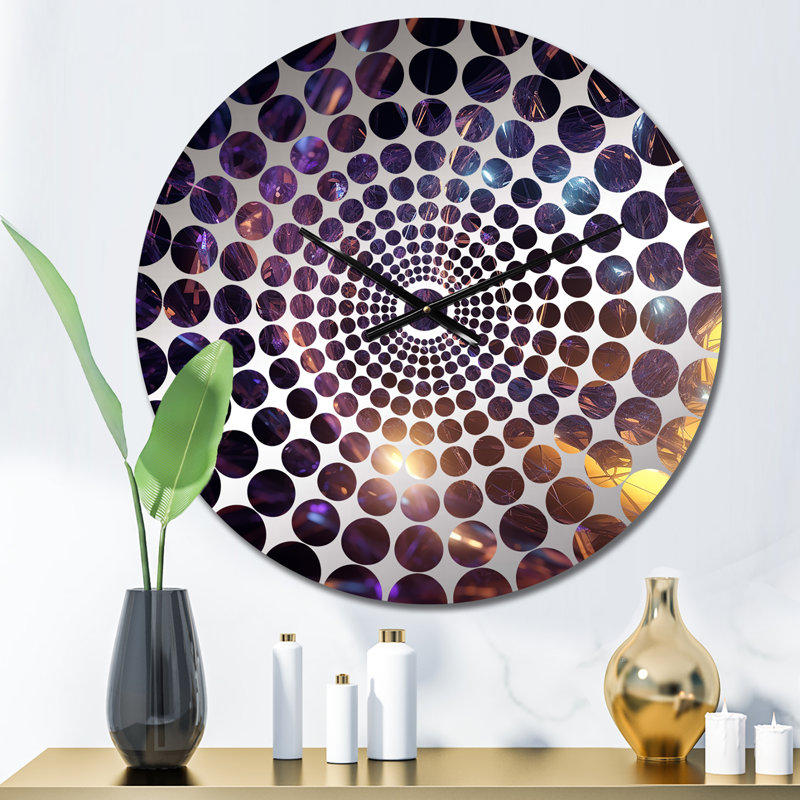 Horloge murale Willbridge - Fractals, Petit