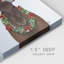 «Christmas Moose And Christmas Owls» sur toile-930680478