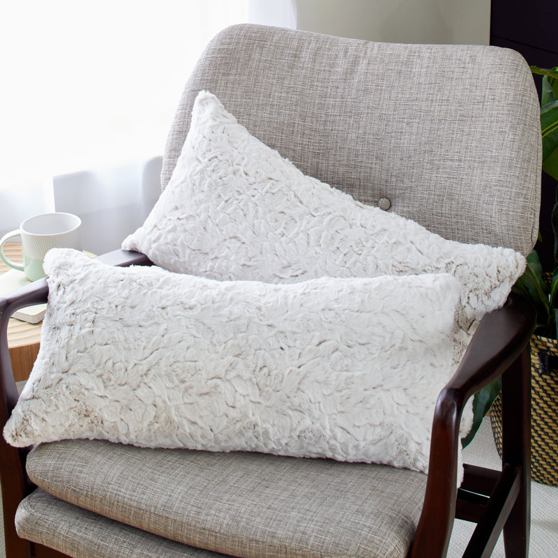 Coussin Skidmore, Moutarde Becklee, H 10 po x l 10 po x P 10 po
