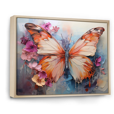 Butterfly Abstract Auras - Butterfly Wall Art