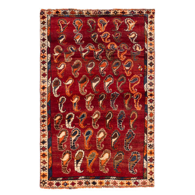 Melis Vintage Red Rug 4'0" x 6'2"