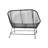 InLove Indoor/Outdoor Handmade Loveseat-36018132