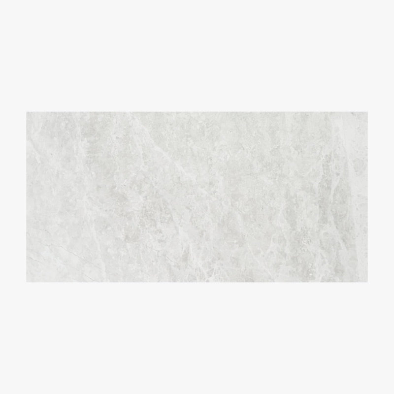Carreau de marbre adouci vanille 12 x 24