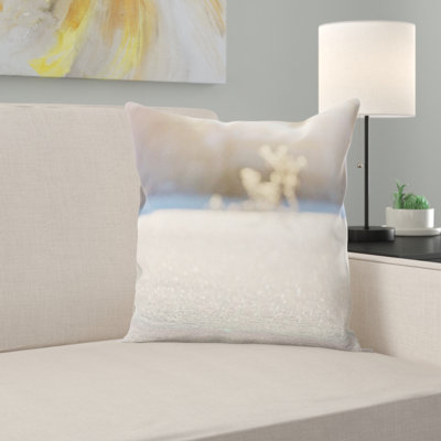 Microsuede Throw Pillow