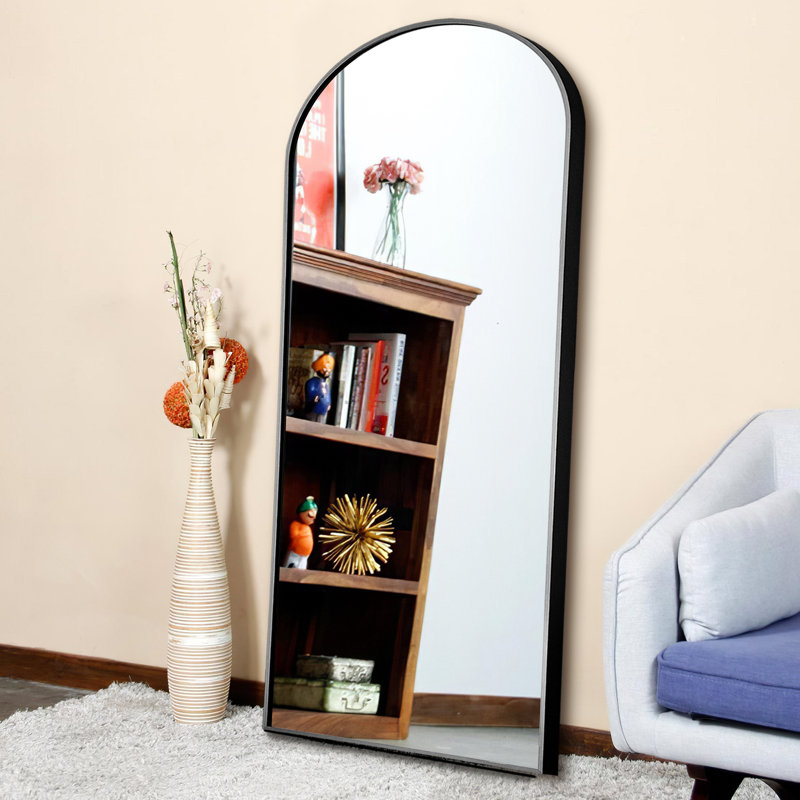 Miroir de salle de bain surdimensionné, Noir