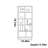 Pure solid wood high quality bookcase