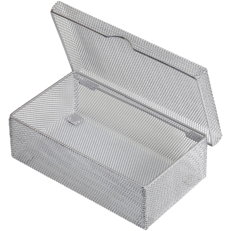 Hinged Mesh Desktop Organizer