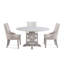 Chaise d'appoint Carina, ensemble de 2