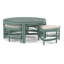 Raffles Rattan Cocktail Table with Benches-71441866-71441908
