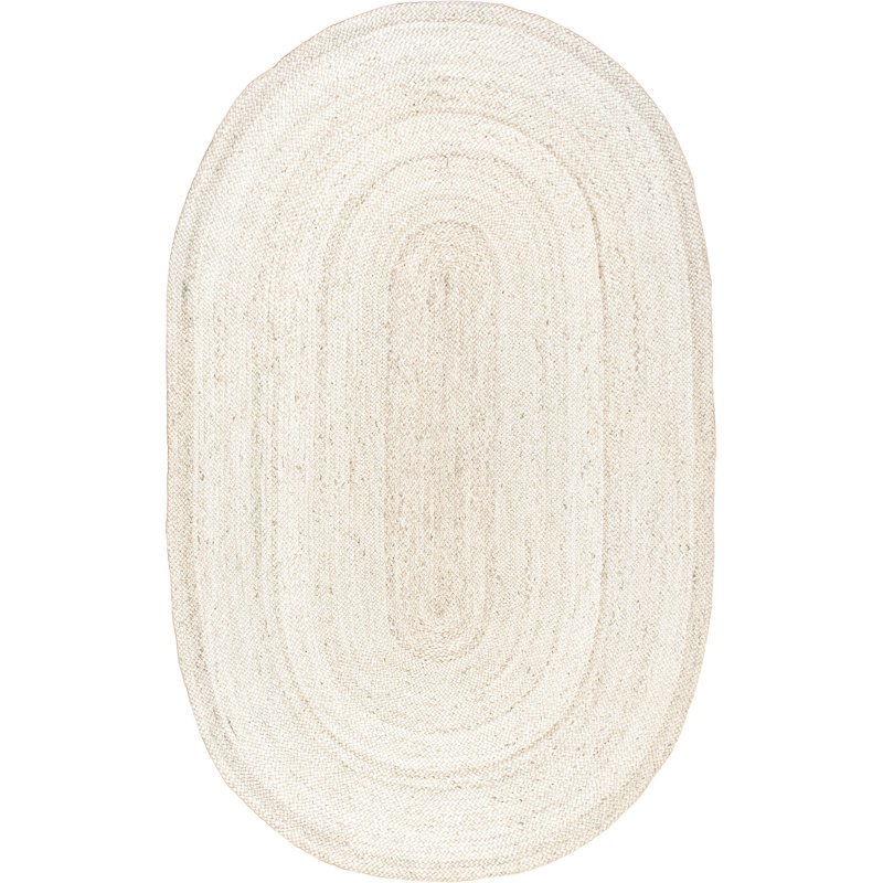 Tapis Cruise Natural en jute, Ovale 4' x 6'