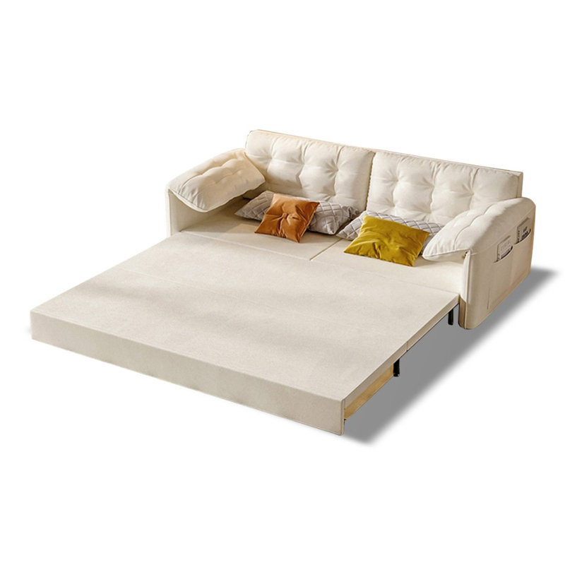 Canapé modulaire en pin blanc, L 81,1 po