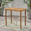 Table de bar rectangulaire en bois