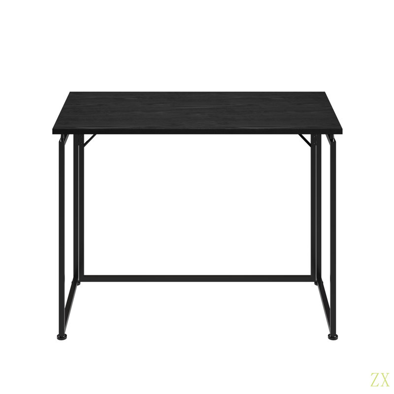 Space Saving Folding Desk, Black