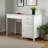 Roscoe White Finished 3 Soft Close Drawers & 1-Cabinet Writing Desk, 30.64" H X 47.21" W X 19.85" D-422080833-422084287