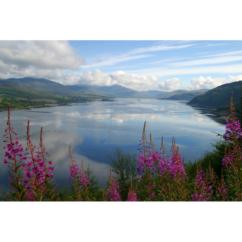 Clouds In Lake - Wrapped Canvas Print, 30cm H x 46cm W