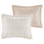 Ensemble d'édredon réversible en microfibre ivoire-1367693124