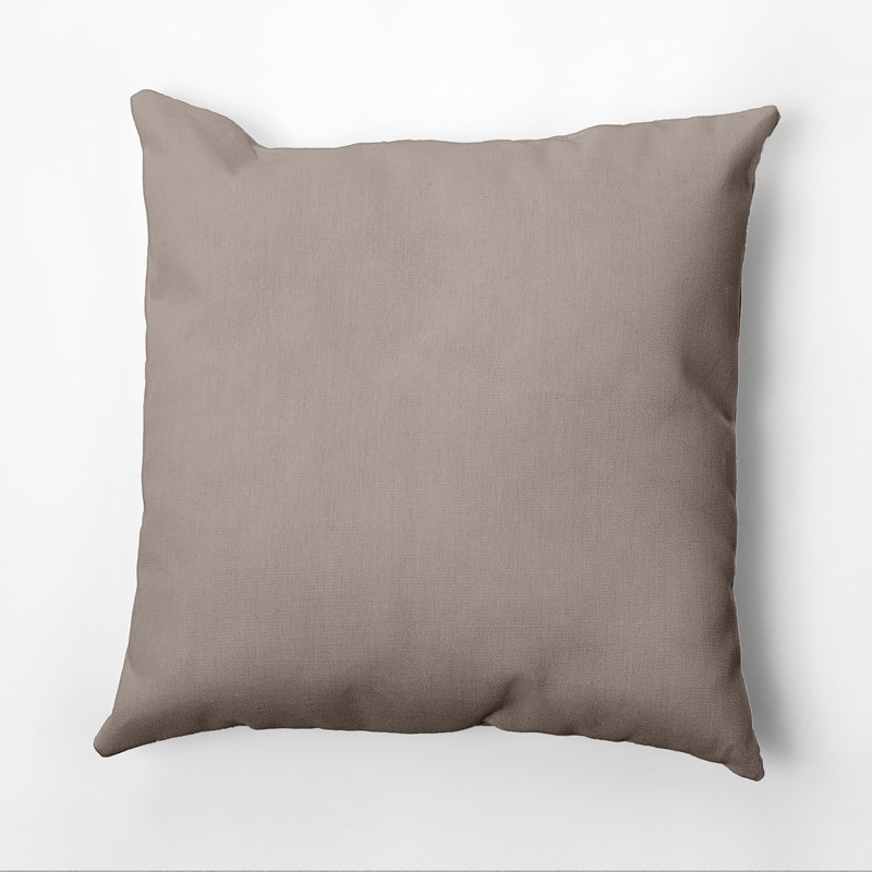 Ajibola Reversible Throw Pillow, 18" x 18", Rain Cloud, Polyester/Polyfill