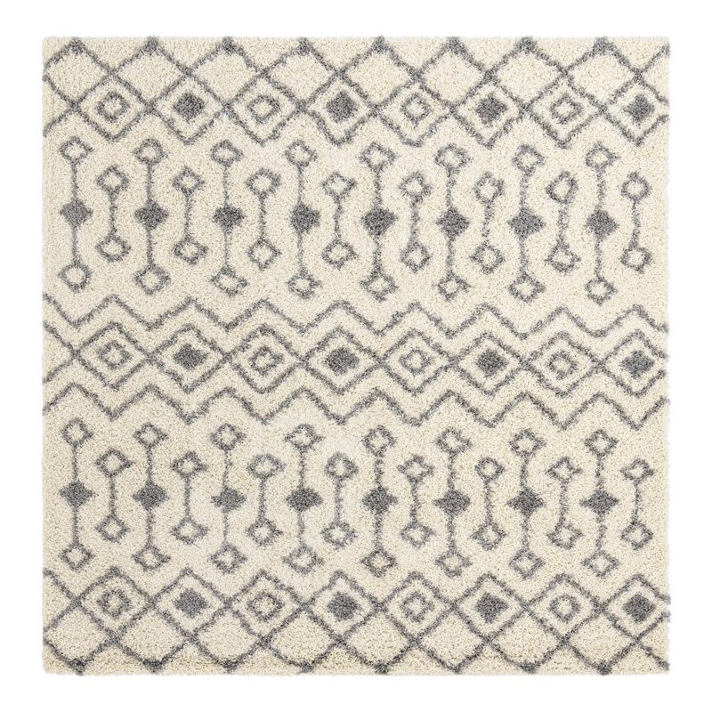 Birte Geometric Indoor Rug, Square 10'