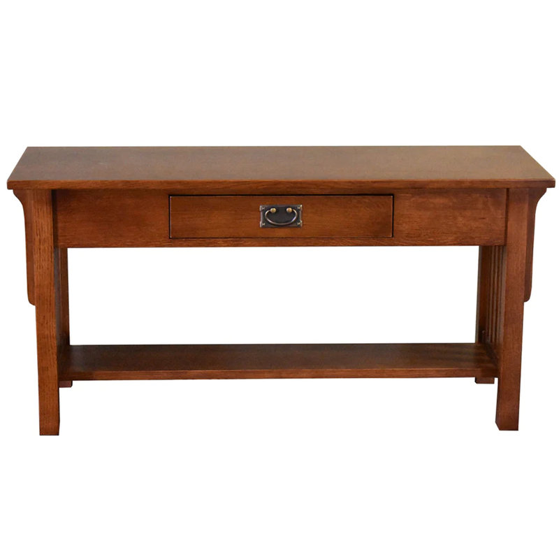 Carole 48'' Solid Wood Console Table, Cherry