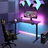 L-Shaped Home Office Height Adjustable Standing Desk-1621902330-1621961888