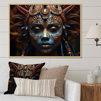 «Woman African Spirit Portrait I», reproduction sur toile