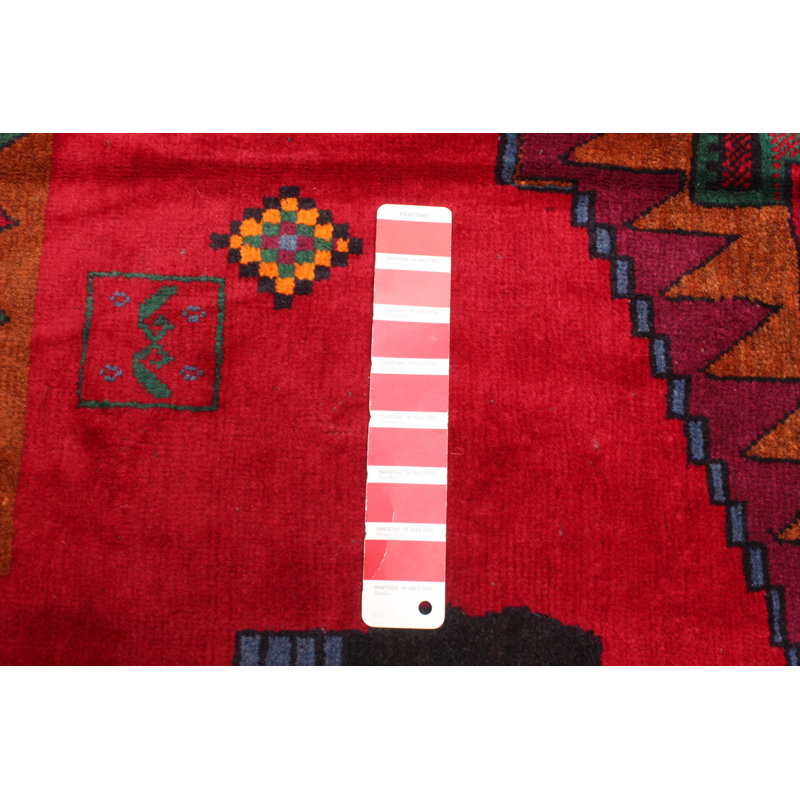 Rizbaft Red Rug 3'8" x 6'2"