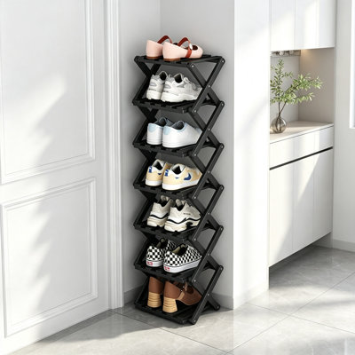 7 Pair Shoe Rack