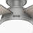 Dempsey Low Profile 44" 4 - Blade Indoor Flush Mount Small Room Ceiling Fan with Lights and Remote-71202503