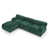 Velours vert est en rupture de stock