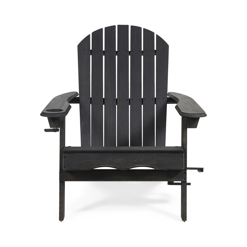 Chaise Adirondack Bellwood, Gris foncé