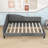 Wood Upholstered Daybed with Legs and Backrest-1715116173-1715116172