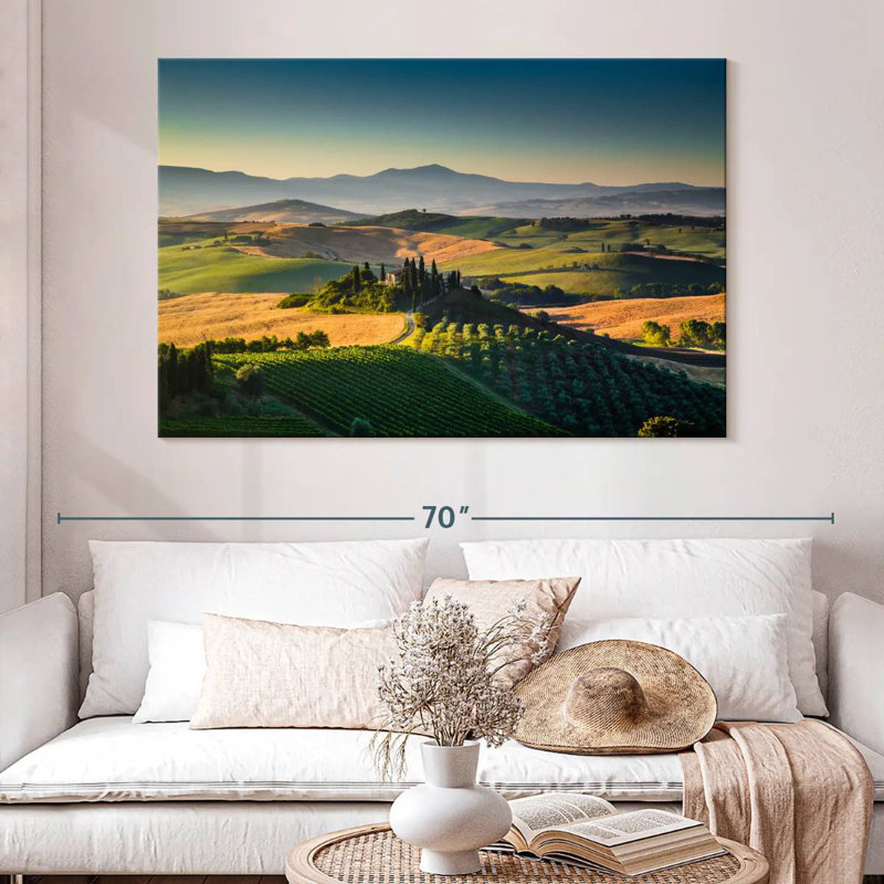 Nicci Tuscany Hills And Valleys, 34" H x 51" W
