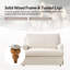 Chaise parsons surdimensionnée avec accoudoirs uniques Terren-655891815