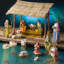 Patience Brewster Nativity World Magi Figures