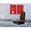 Artverum Wall Mounted Glass Board-91861360-91861358